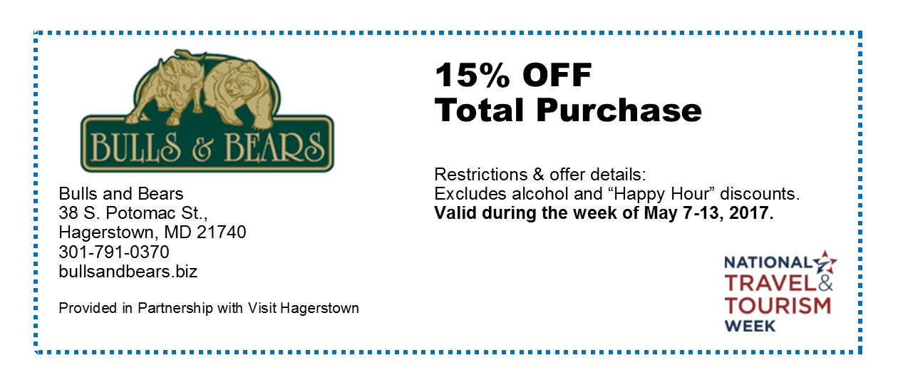 Hagerstown Tourism Offers - Bulls & Bears